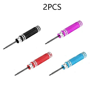 

2PCS M2 Phillips Cross Screwdriver Convenient Tool for Self-made Model Assembly Modification for RC Tamiya Mini 4WD Racing Car