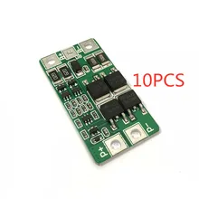 10 шт. 2 серии 6,4 В литий-железо фосфат две серии 7,4 В литиевая батарея Защитная плата 8,4 в баланс перезаряда 10А ток