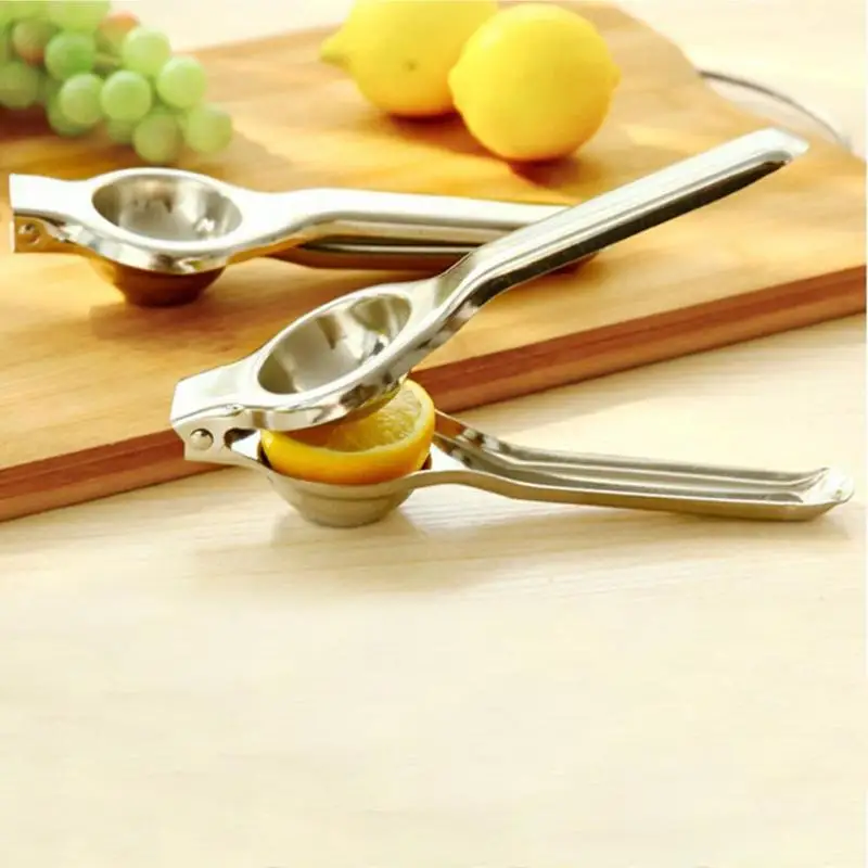 

Hand Manual Lemon Squeezer Juice Fruit Orange Press Stainless Steel Kitchen Tool Orange Queezer Juice Fruit Pressing
