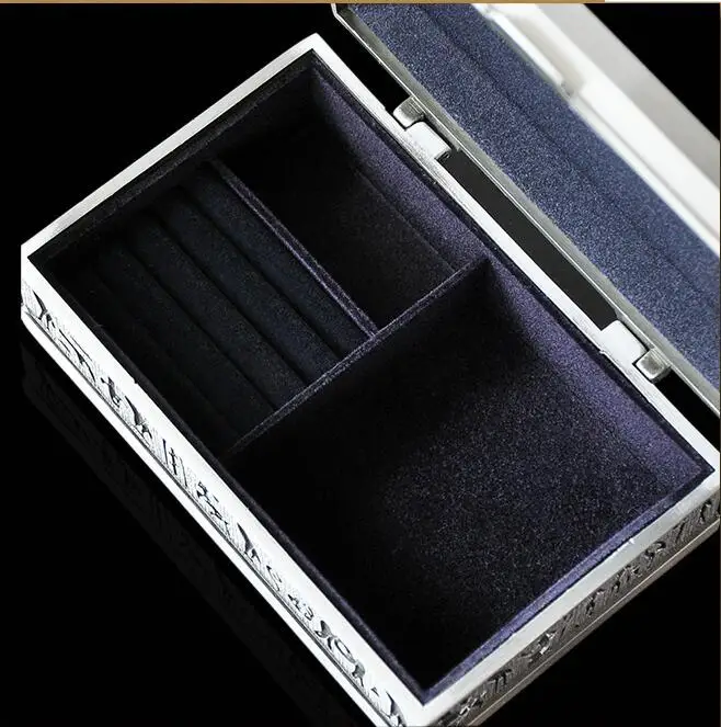 Egyptian Style Sall Size Alloy Metal Jewelry Storage Box Earring Storage Container Tin Box For Girl's Gift Z037 - Image 5