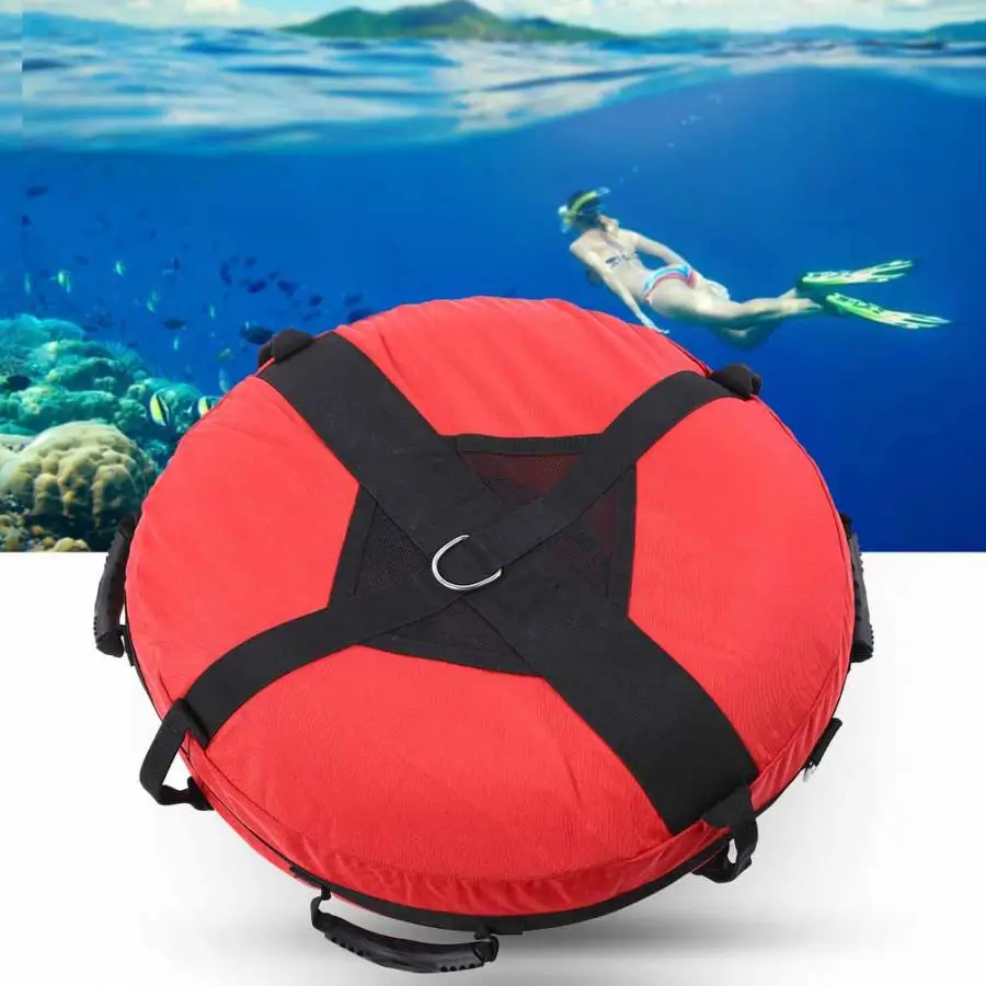

2019 New Floating Inflatable Diver Free-diving Diving Training Buoy Safety Marker Float Sign For Swimming Pool Equipment