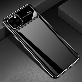 

Haissky Case for iPhone 11 11 Pro Max TPU Bumper PC+Tempered Glass Case For iPhone Xs Max XR X 8 7 6 Plus Shockproof Back Cover