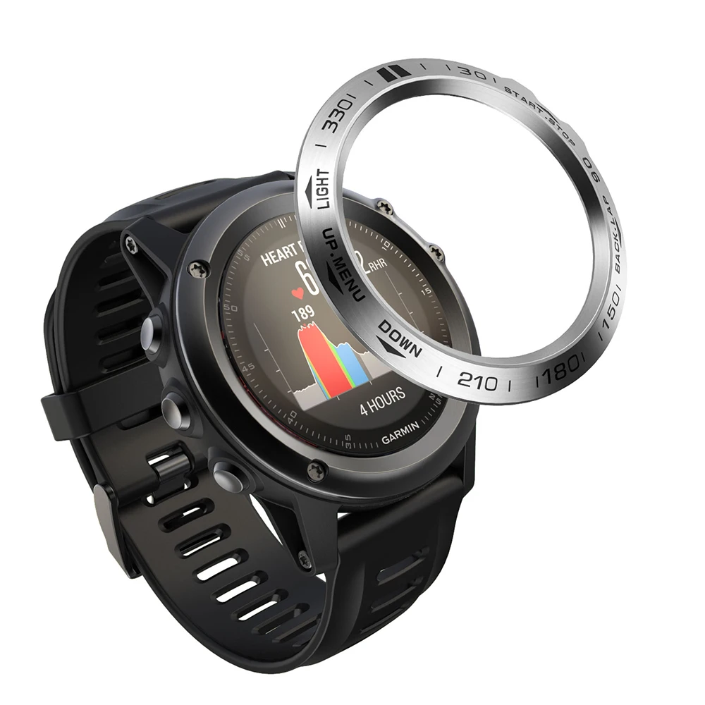 Для Fenix 3 Безель кольцо из нержавеющей стали металлический внешний край крышка