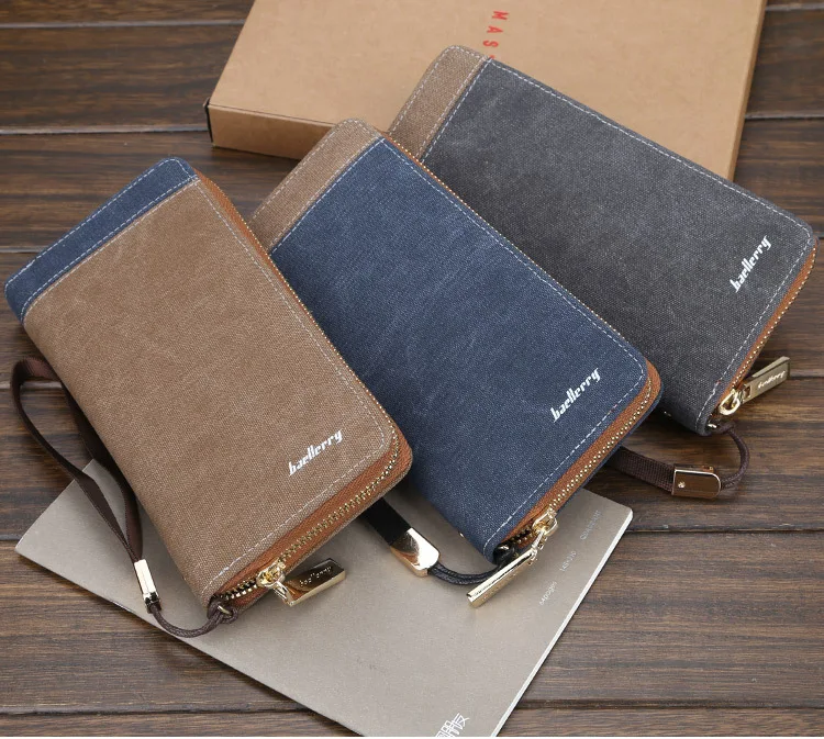 

Men's Simple Pu Wallet Fashion Multi Card Young Student Clip