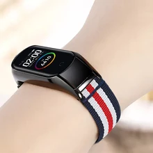 Классический нейлоновый ремешок для Xiaomi Mi 4, 3, спортивный браслет, брезентовый браслет, Relogio для Xiaomi Mi, 4, 3