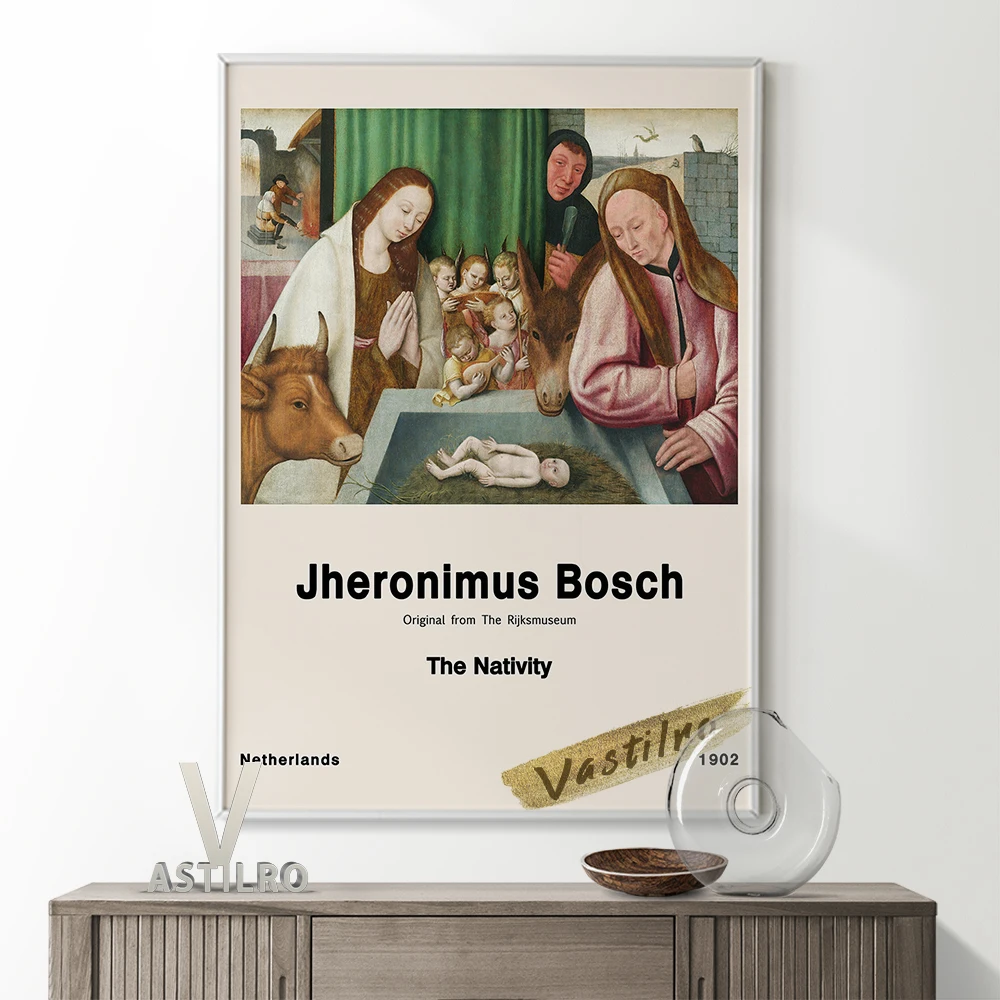 Выставочный музей Jheronimus Bosch художественные принты на холсте Ретро плакат