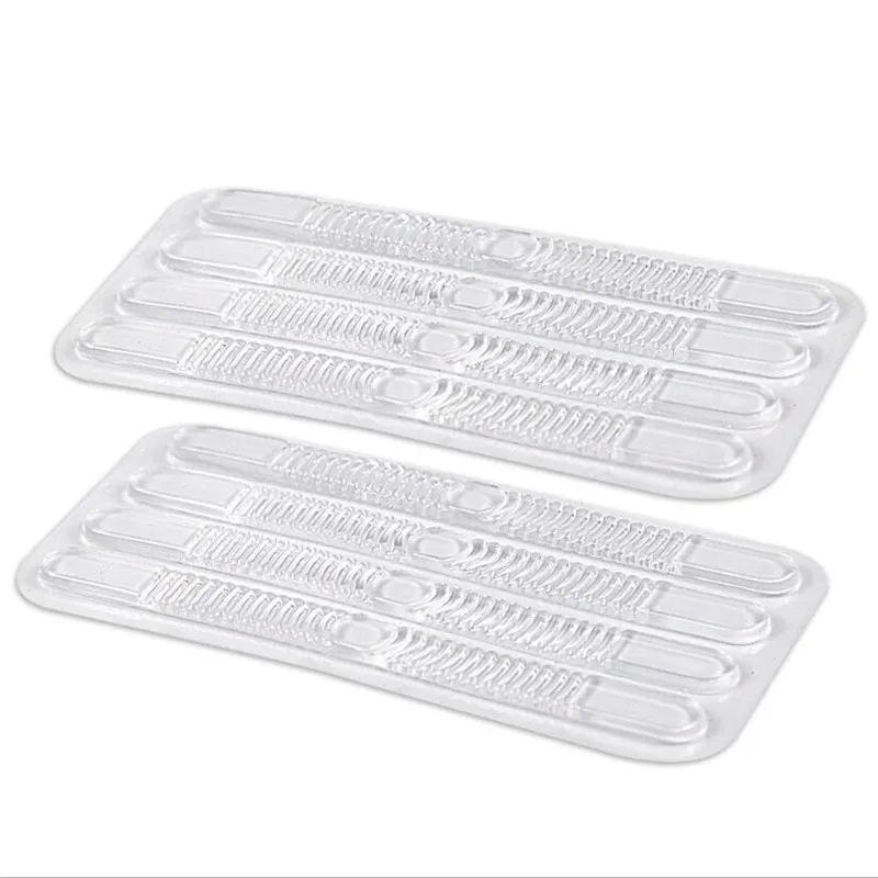 Shoe Back Heel Inserts Silicone Gel Pads Cushion Liner Grips Adhesive Foot Heels Protect Cushion Insert Pads 4pcs