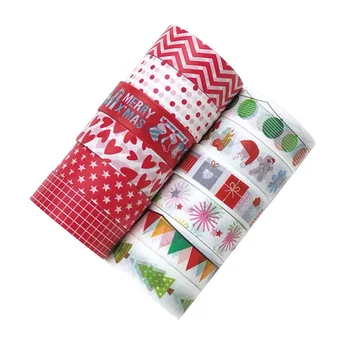 

50 Roll Masking Tape Set Decorative Adhesive Tape for Crafts Journals Planners 15mm x 3m EM88