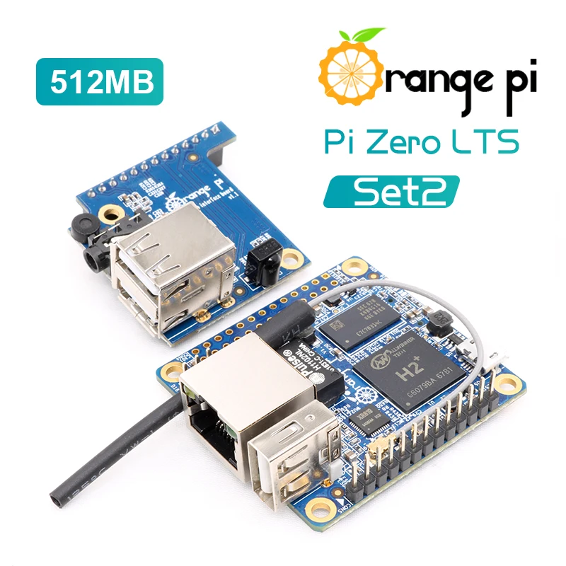 Orange Pi zero LTS набор 2: orange Pi zero LTS 512 МБ+ плата расширения для Raspberry Pi