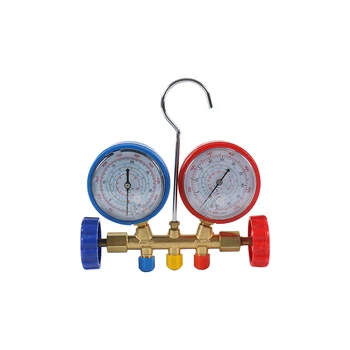 

Refrigerant Manifold Gauge set With Hose And Hook For Air Condition Refrigeration R410A R134A