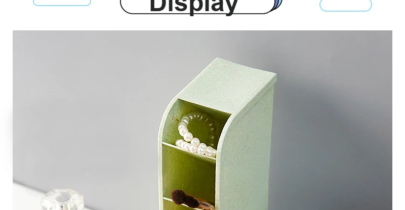 Newest Pencil Pen Case Storage Boxes Drawer Divider Makeup Brush Stand Toothbrush Organizer Table Desk Home Office Organization_07