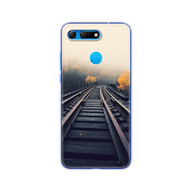 for Huawei Honor View 20 V20 Case TPU Funda Soft Silicone Cover For Honor V20 Capa Cute Animal pattern Silicone Phone