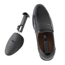 Practical Plastic Adjustable Length Men Shoe Trees Stretcher Black for Women Shoe Racks Shoe Expander to Prevent Deformation