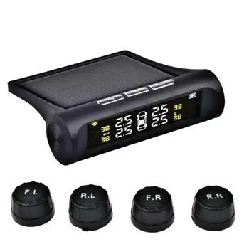 

Tire Pressure Monitor System 4 Wheel Internal External Tyre Sensor Real Time Monitoring
