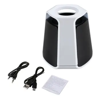 

Mini Bluetooth Speaker Portable Small Audio Subwoofer Wireless Speaker System Circle Handsfree for Outdoor Hands-free Phone Call