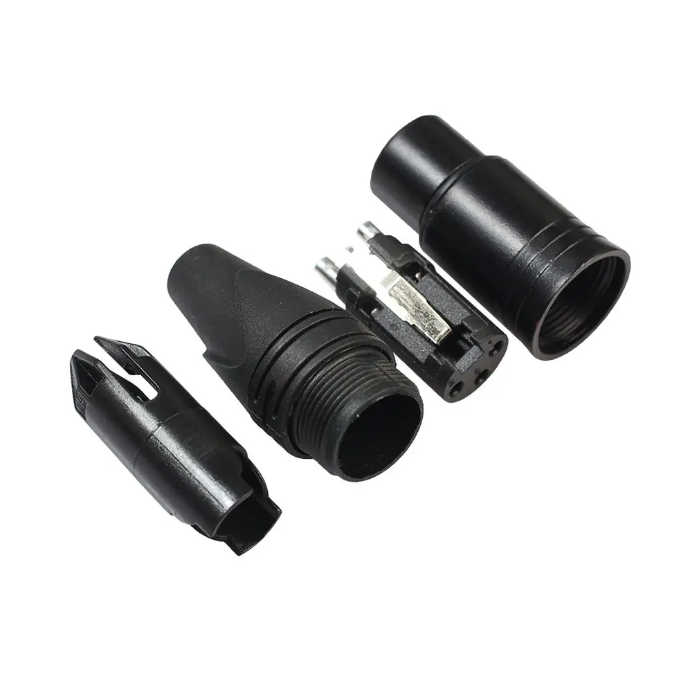 Choseal Qd2003b Xlr 3-контактный разъем аудио разъем микрофонный кабель Diy Сварки Металлических Материал мужского и женского пола Diy сварочного штекера