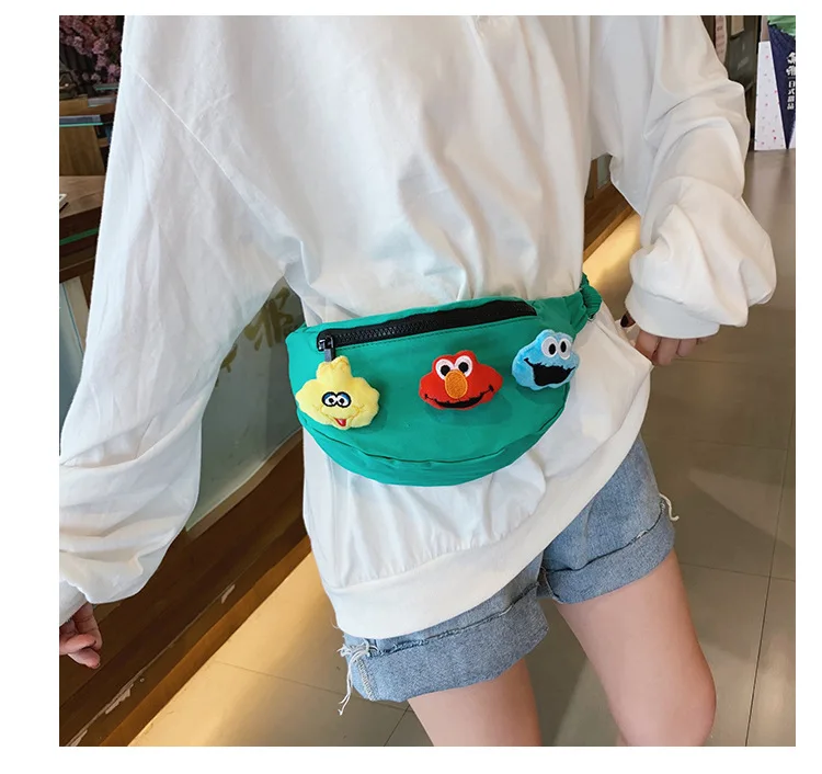 Korean-style Autumn And Winter New Style CHILDREN'S Bag Girls Cotton Cloth Shoulder Cross-body Bag Versatile Mini Accessori