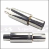 Coche tubo de escape silenciadores cola universal de alta calidad de acero inoxidable de los sistemas de escape de silenciadores 2 