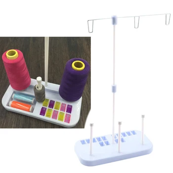 

1 PC Embroidery Thread Holder Stand Rack 3 Spool Holders Support Sew Quilting for Home Sewing Machine Sewing Tools Accessories