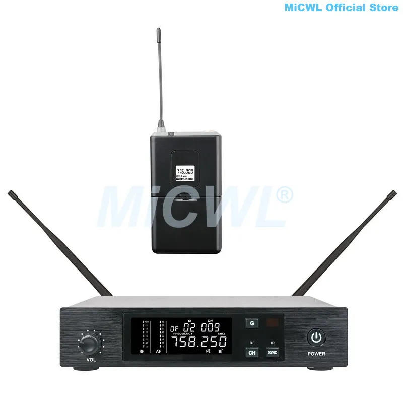 D100 Professional Audio Wireless Microphone System