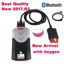 2021 mais recente versão 2017. r3 keygen em cd vd ds150e com bluetooth novo vci para delphis ds150e scanner de diagnóstico