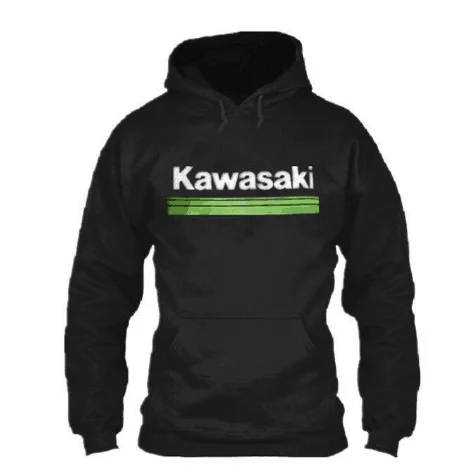 Куртка для езды на мотоцикле осень зима толстовки для мотокросса Suzuki свитера Kawasaki пуловер пальто - Color: Brown