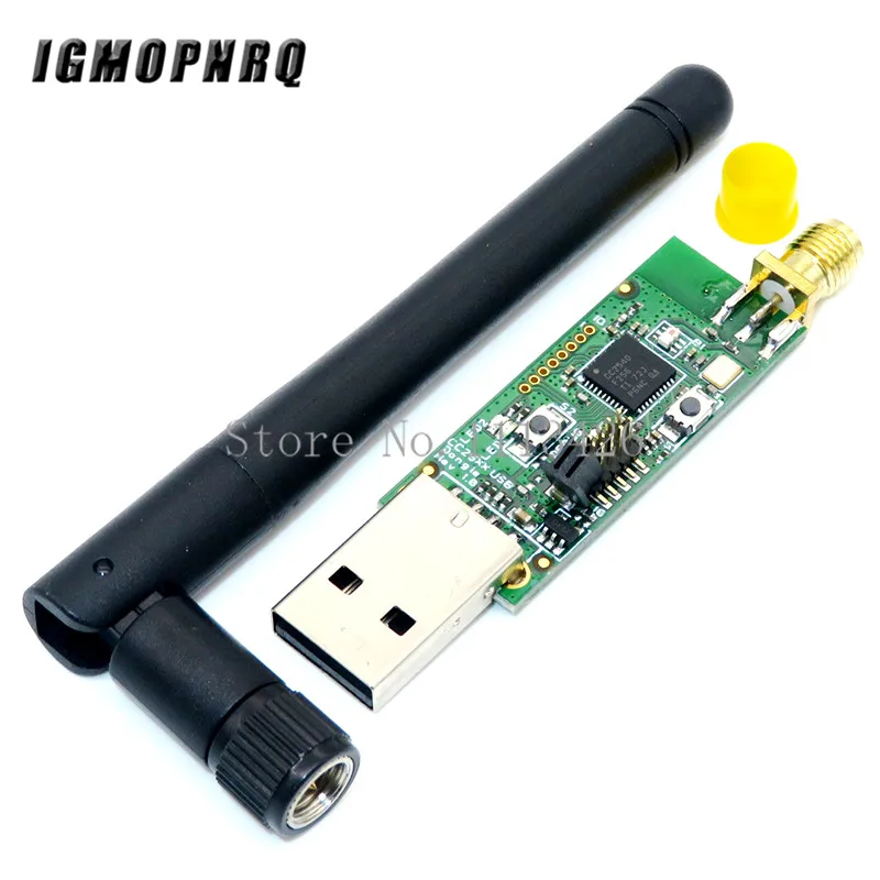 Беспроводной Zigbee CC2531 CC2540 анализатор голых досок пакетного протокола модуль USB интерфейс ключ захват модуль пакета - Цвет: CC2540 antenna