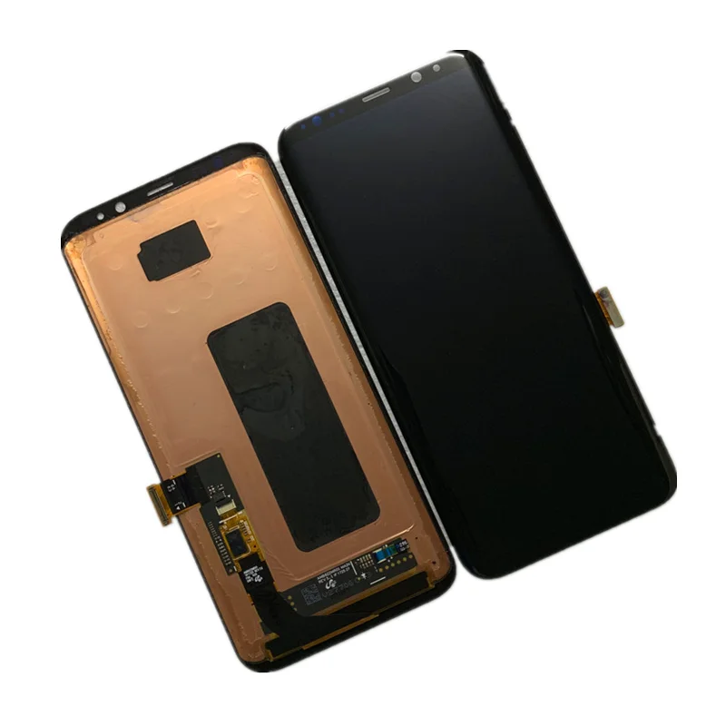 100% оригинал AMOLED LCD для SAMSUNG Galaxy дисплей S8 + Plus G955 G955F сенсорный экран