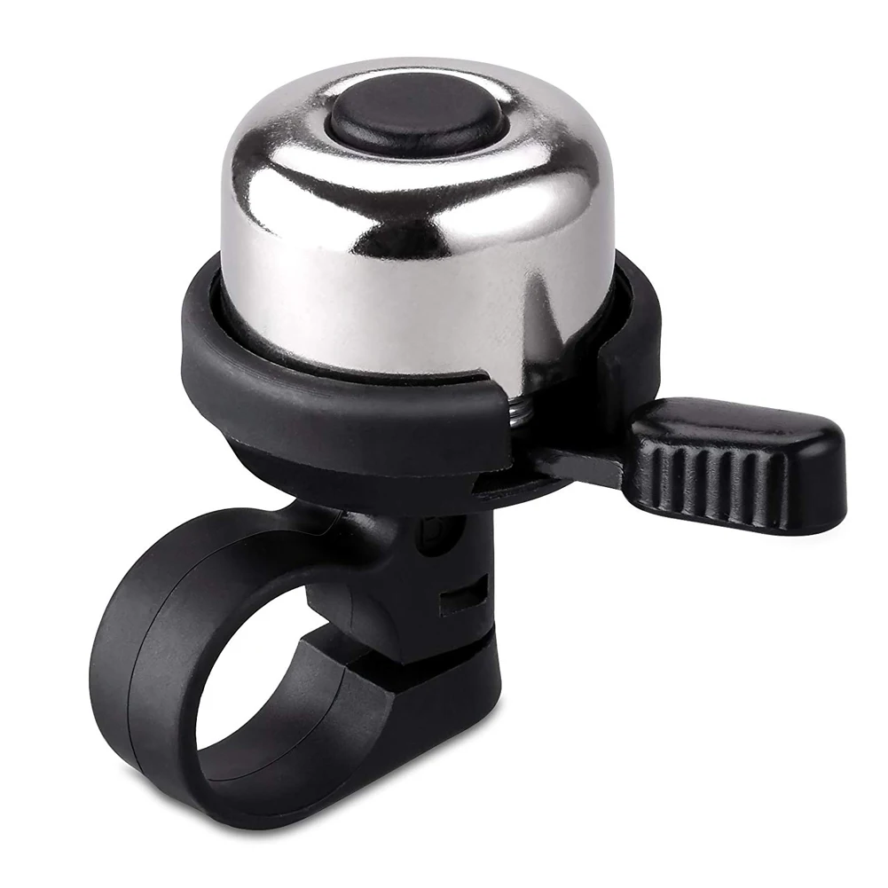 

Bicycle Bell For Safety Cycling Metal Ring White Bike Bell Horn Sound Alarm Bicycle Accessory Outdoor Bike Bell Rings