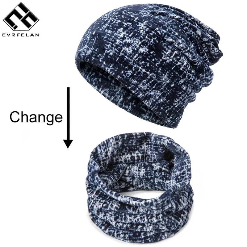 Evrfelan многофункциональные шапки Skullies Beanies женские шапочки для конского хвоста шапки можно переносить на шарфы унисекс многофункциональные gorras