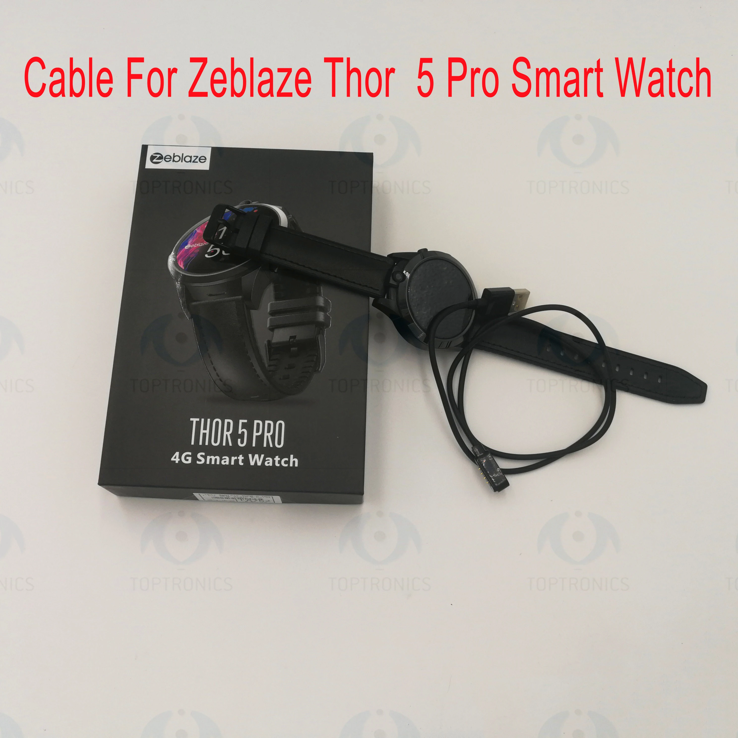Cable For ZEBLAZE THOR 5 Pro Smartwatch Phone Watch Clock Charger Watch Charging line Smart Watch Cable Magnetic USB|Smart Accessories| - AliExpress