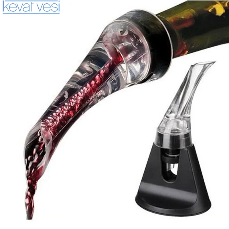 

1PC Acrylic Aerating Wine Pourer Decanter Quick Decanter White Wine Bottle New Portable Wine Aerator Pourer Wine Accessories