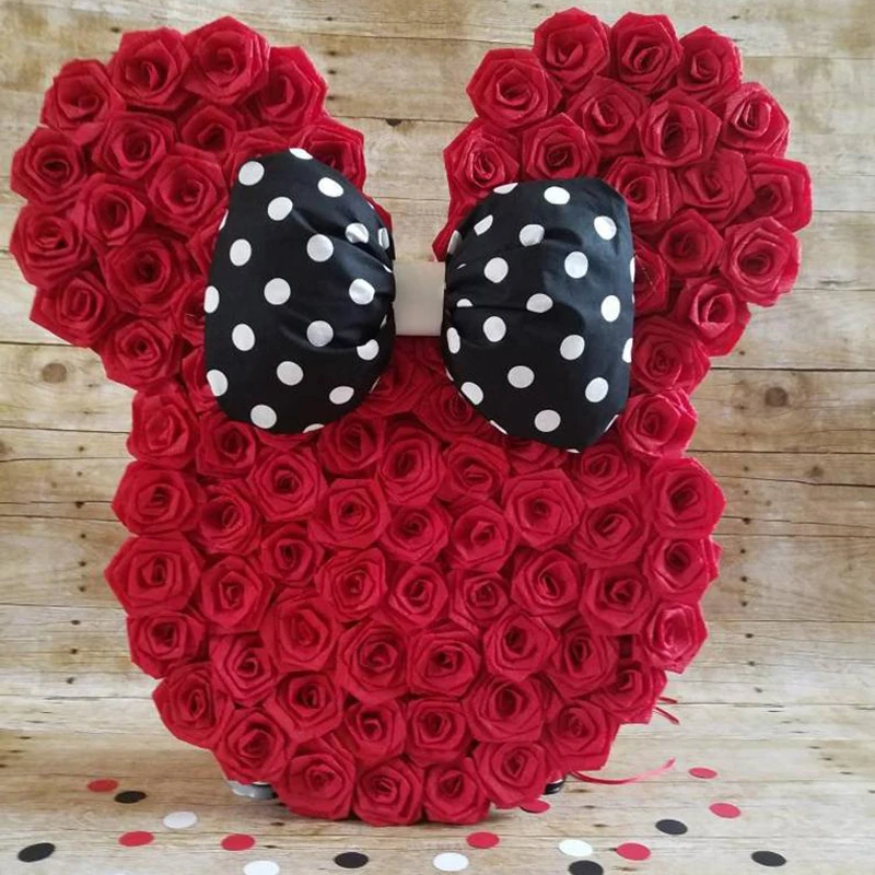 

20pcs 6cm PE Foam Rose Flower Wedding Decoration Flower Valentine's Day Bouquet Packaging DIY Materials Ddecoration