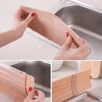 

Household Kitchen Telescopic Splash Guard Water Sink Oil-proof Repeatable Cup Suction Baffle Creative Type Splashproof A2T7