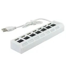 USB 3.0 HUB 2.0 HUB Multi USB Splitter 4/7 Port Expander Multiple USB 3 Hab Use Power Adapter Card Reader For PC