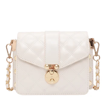 

Classic Diamond Pattern Women Plaid Messenger Bag Big Square Female Shoulder Bags Rhombus Lattice Large Size Luxury Lady Handbag