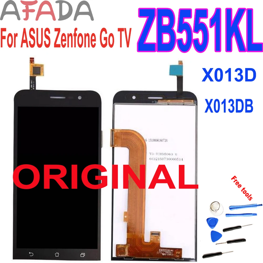 Оригинальный 5 ''для ASUS Zenfone Go TV ZB551KL X013D X013DB ЖК-дисплей сенсорный экран