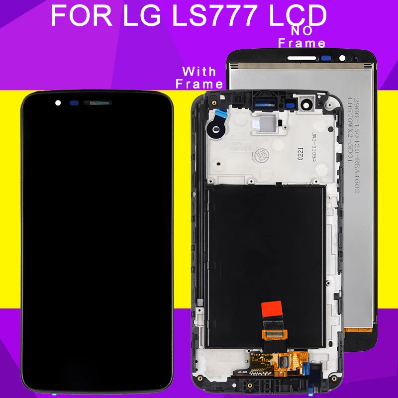HH LS777 LCD запасная часть для LG Stylus 3 дисплей сенсорный экран дигитайзер сборка Stylo K10