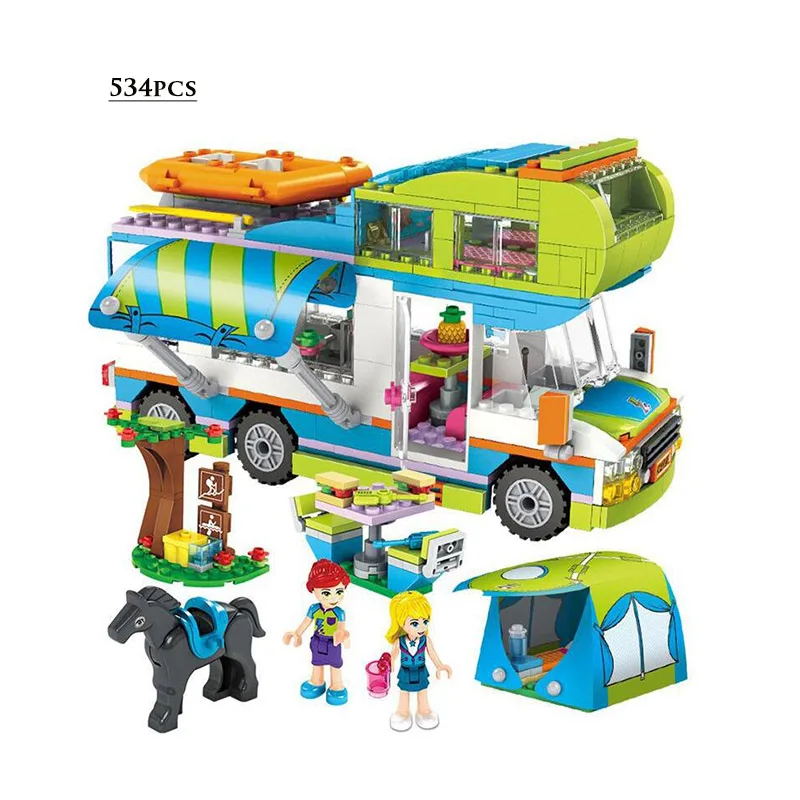 Все друзья Стефани конь прыжки Стефани Зак строительные блоки комплект кирпичи классическая модель для девочек Детские игрушки для детей подарок