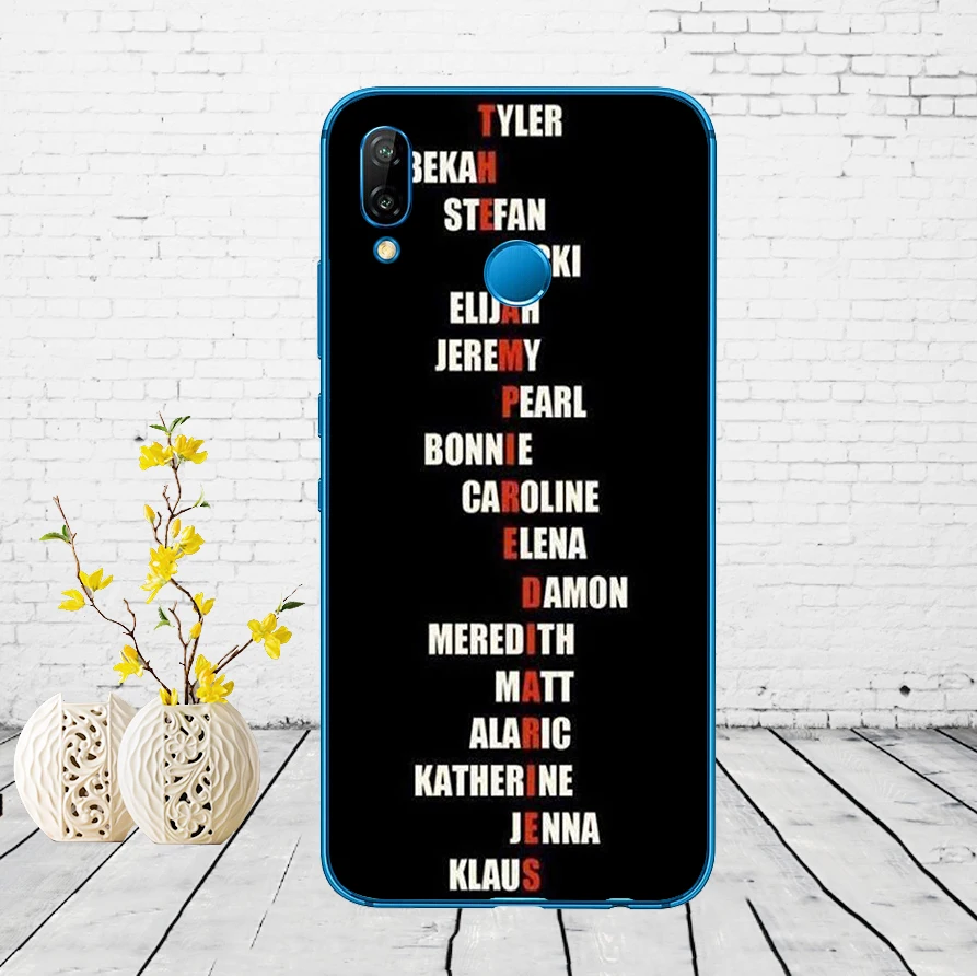 108DD Дневники вампира 02 Мягкий силиконовый чехол для Huawei P9 P10 P20 P30 Lite mate 10 20 PRO lite p smart чехол