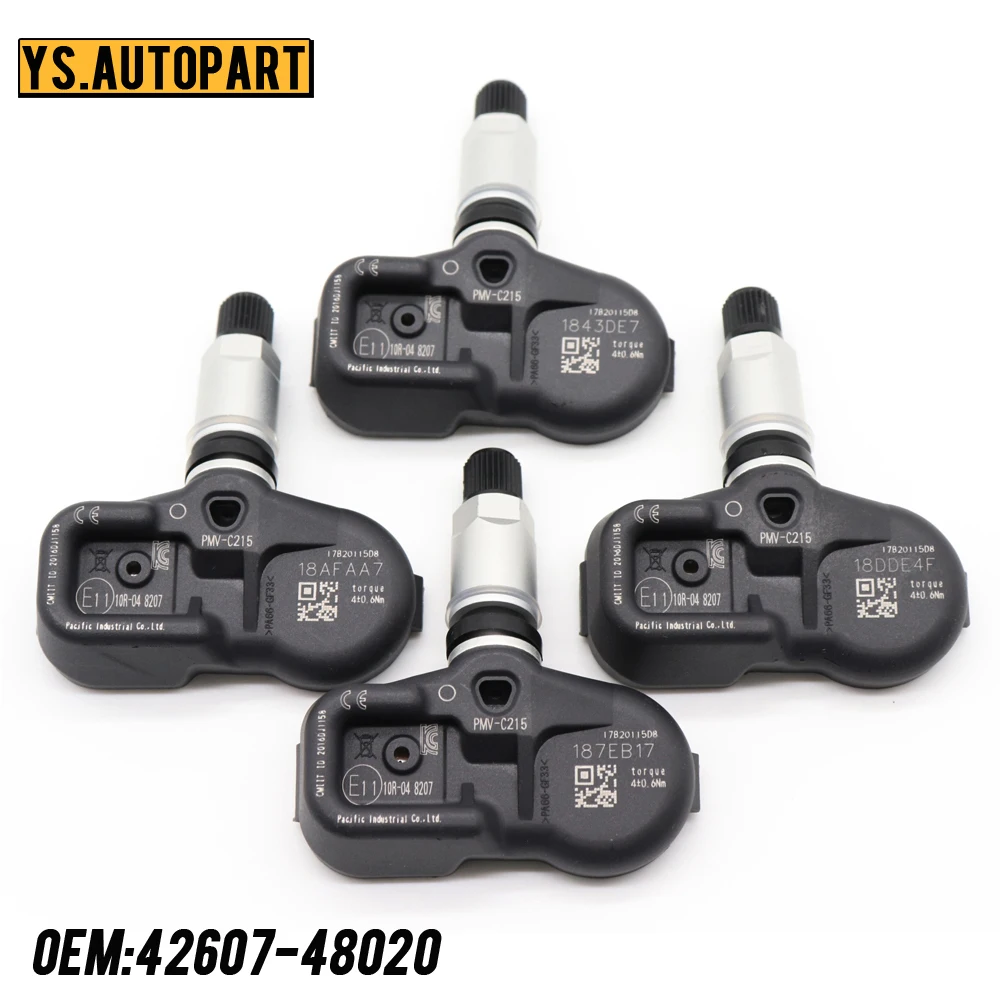 PMV C215 для Lexus LX 2015 2020 433MHz TPMS датчик давления в шинах 42607 48020 PMVC215 4260748020|Системы