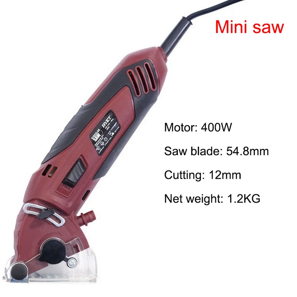 

110V/220V Electric Mini Circular Saw with 3pcs Saw Blade for Cut Wood Multifunctional Electric Saw DIY Power Tool EU/US/UK/AU