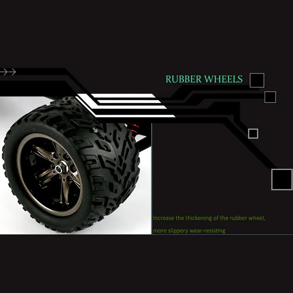 9116 1:12 RC автомобиль щеткой моторы привод Bigfoot автомобиль 4WD вождение грузовик автомобили дистанционное управление Модель автомобиля внедорожник игрушка