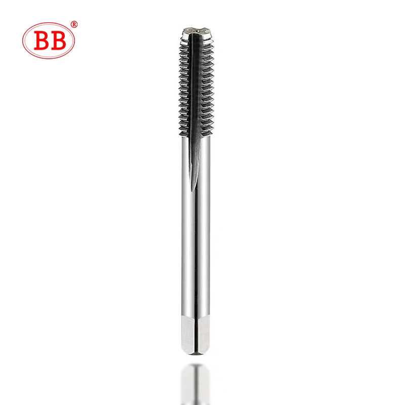 BB CNC Carbide Tap Spiral Straight Flute Fluteless Machine Thread Forming Hardness M2 M3 M4 M5