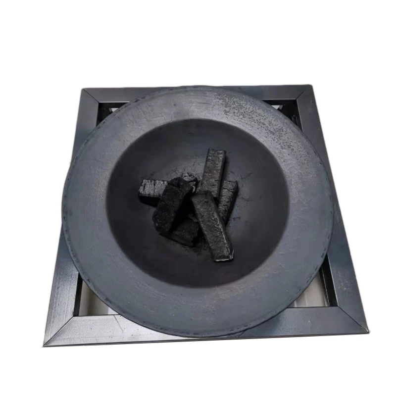 44cm Cast Iron Firepit Multifunctional charcoal grill Brazier