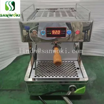 

Coffee Maker Machine Stainless Steel Coffee Machine 9 Bars Semi-automatic Commercial Italian Coffee Maker Milk Frother