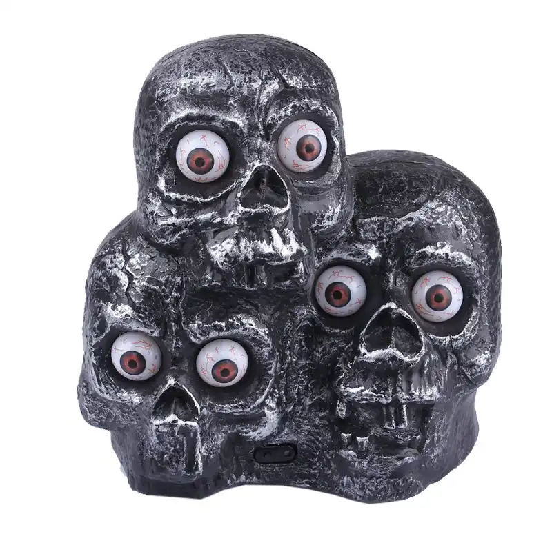 halloween skull decorations and ornaments trick scar