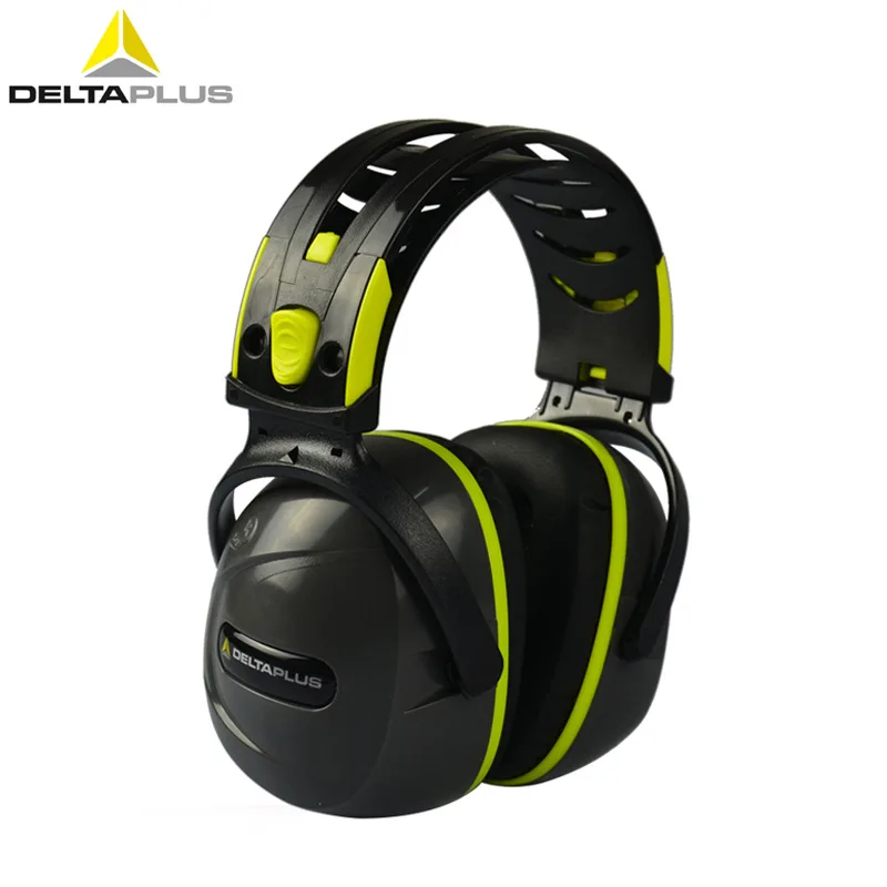 Deltaplus Ear Protectors Noise-proof Earmuffs For Work Studying Sleeping Noise-reducing SNR33dB Soundproof Protective Ear muffs