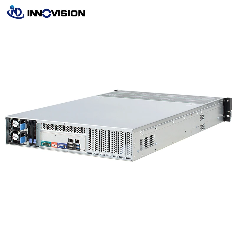 2u 12ベイhddホットスワップラックサーバーケースl = 560mm nvr nas