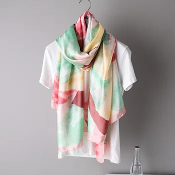 

KOI LEAPING new summer decoration woman fashion scarves printing 90cmx180cm long scarf scarves headscarf hot popular girl gift